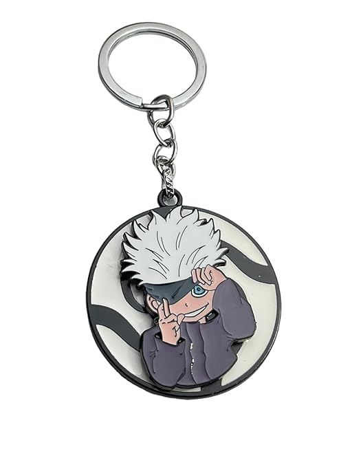 Metal MIK JUJUTSU KAISEN GOJO SATORU PREMIUM 360 DEGREE ROTATE KEY