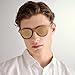 Le Specs Bandwagon Sunglasses - Matte Stone, Round, Unisex, Classic 'Everyday' Style