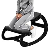 Ergonomischer Kniestuhl, verstellbare Schaukelstütze mit weicher Polsterung zur Linderung von Nacken- und Rückenschmerzen, für Zuhause, Büro, maximale Tragkraft 120 kg