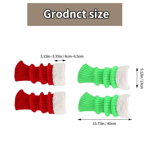 Image of 2 Pcs Leg Warmers Y2k, Leg Warmers, Y2k Accessories, Cute Kawaii Cream Legwarmers for Women Winter