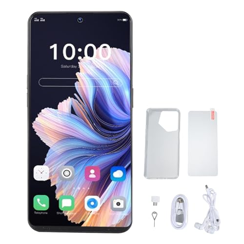 Mobiltelefon 6,5" HD-skärm för Spel (Svart)