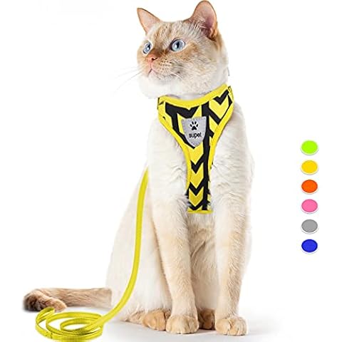 Stylish Escape Proof Cat Harness and Leash Set Cover