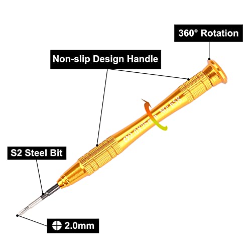 image for IKPEK 2Pcs SSD Screw for PS5 and 2Pcs Ring Replacement and 1Pcs Screwd