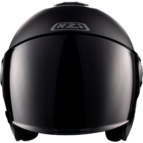 Casco abierto NZI Civic Stream XS casco jet de moto con visera solar transparente 5
