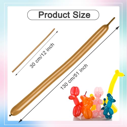 Image of Dark Brown 260 Balloons - Long Balloons for Animal Modeling & Party Decor | Dark Brown twisting balloons for animal modeling & DIY craft projects, flexible & easy to twist into shapes, thick latex