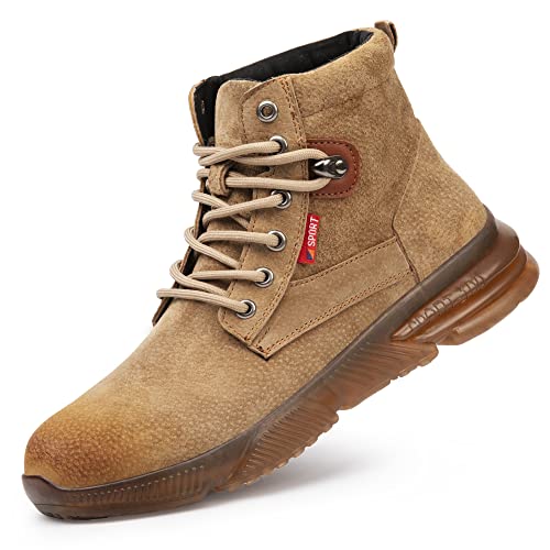 Churlin Sicherheitsschuhe Herren Damen Arbeitsschuhe Cover