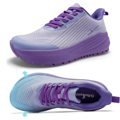 Women's Orthopedic Wide Diabetic Trail Sneakers
