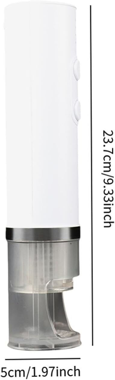 Electric Nut Cracker USB Powered Compact Kitchen Tool for Walnuts Pecans Almonds Hazelnuts- White