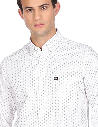 Image of Arrow Men's 100% Cotton Slim Fit Shirt