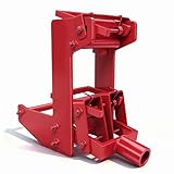 Wall Jack, 1000 lb Load Capacity, Heavy-Duty Wall Jack, Suitable for 1-7/8 inch Wide x 3-1/2 inch Long fir Poles or 1 inch Outer Diameter Steel Pipe, for framing and Wall Beam Hoisting, red, (1 Unit)
