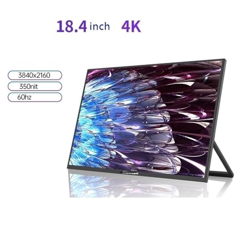 Image of Second Screen Portable Monitor 18.4 Inch Extended Sub-Screen 4k Laptop Mobile Phone External Gaming