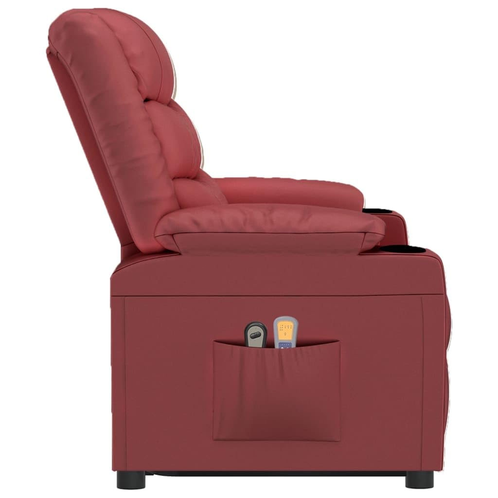 vidaXL Sta-op-massagestoel stof crèmekleurig - Sta-opstoel - Sta-opstoelen vidaXL Sta-op-massagestoel stof crèmekleurig - Sta-opstoel - Sta-opstoelen