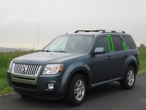 Pilar de puerta para Mercury Mariner 2008-2011, protector ventana exterior mate 3