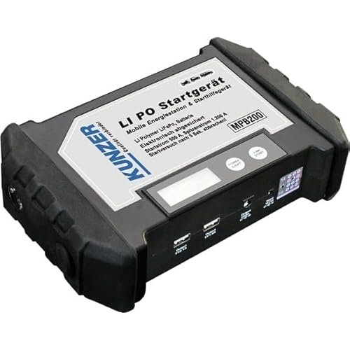 Kunzer Schnellstartsystem Multi Pocket Booster MPB200 Starthilfestrom (12 V)=500 A