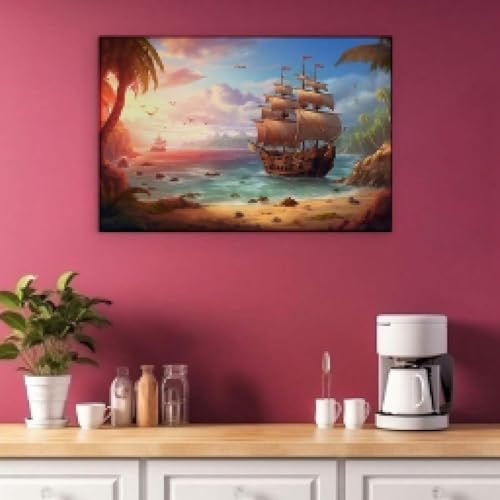 Voilier majestueux tableau artistique de l'exploration - 2