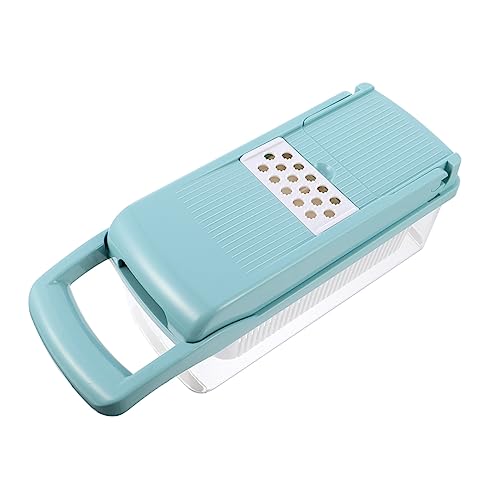 Cabilock Egg Separation Tool Vegetable Chopper 7 Slicing Blades Grater Easy to Clean Non-slip Base