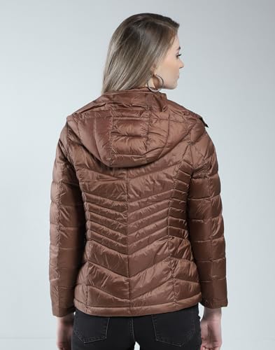 Monte Carlo Store Monte Carlo Women Teal XL Puffer Jacket - Image 5