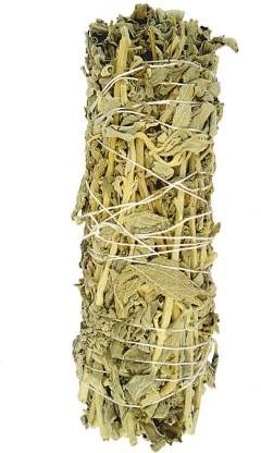 ESSENCIO SHOP Natural Indian White Sage Bundle Smudging Sticks (7-8 Inches) - 1 Pieces of 100 Grams Each Removes Negativity