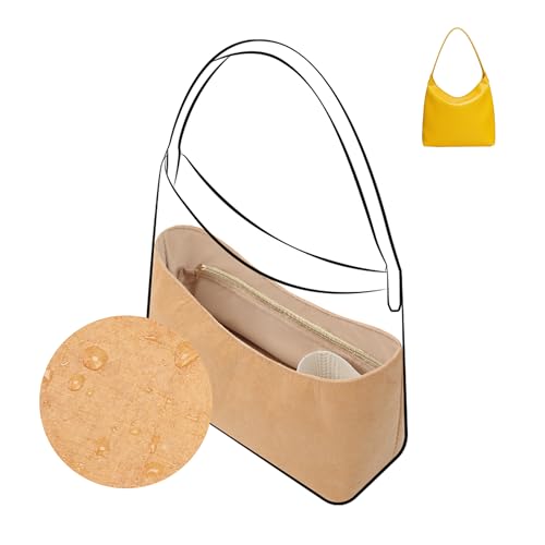DGAZ Bolsa organizadora leve para bolsa Goyard-HoboBags, seda e DupontPaper interna para bolsa de luxo (Chai, HoboBag)
