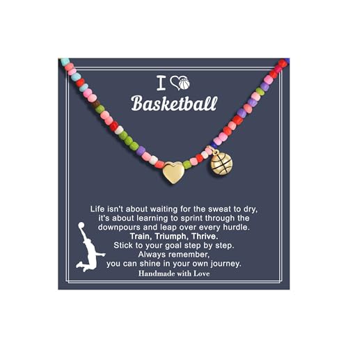 Turandoss Colorful Beaded Sport Necklace for Kids - Use Code 76LO7SAI