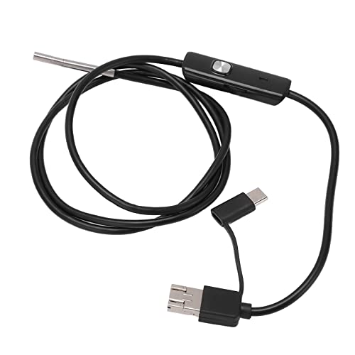 Aumotop 3.9 �~�����[�g�������ד����������J���� LED �{�A�X�R�[�v�Y�ƃ|�[�^�u�� ABS �\�� (�\�t�g�R�[�h 5m)