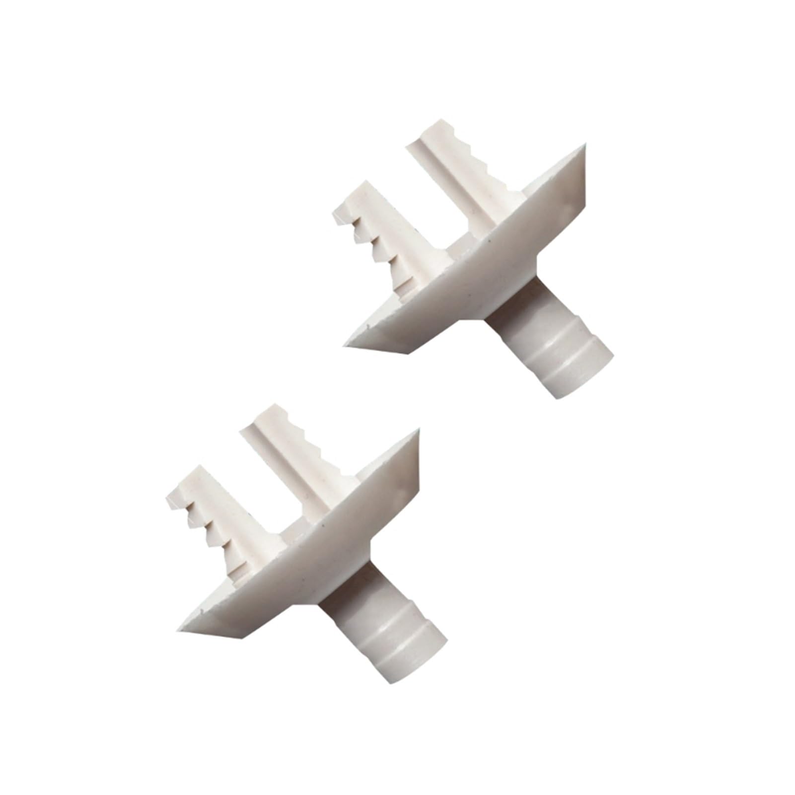 Corelix For B 2Pcs Air Conditioner Drain Outlet Connector Drain Pipe Elbow Universal External Unit Spout(For B)