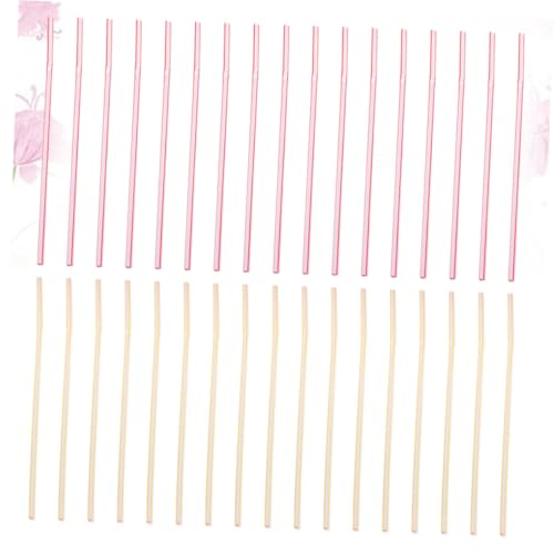 600 pitillos plásticos flexibles descartables para fiesta miniatura 6