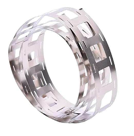 99.6% Pure Nickel Strip, H Type, 1meter (1Roll) 0.15x27mm Battery Spot Welding Pure Nickel Strip for 2P 18650 Battery Pack Welding (1 Meter) (B0BB2DJHV9) Amazon Price History, Amazon Price Tracker