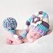 Produktbild Baby Fotografie Prop Kinder Fotografie Kleidung Baby-Foto Wool Knitting Bekleidung Baby Hundert Tage Lange Hat Für 0-6 Monate (Color : Purple, Size : One Size)
