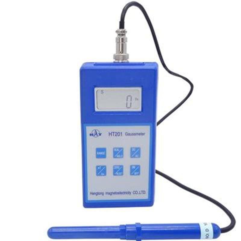 Range 0-200mT-2000mT Digital Gauss/Tesla Meter Gaussmeter AC DC 2000mT HT-201