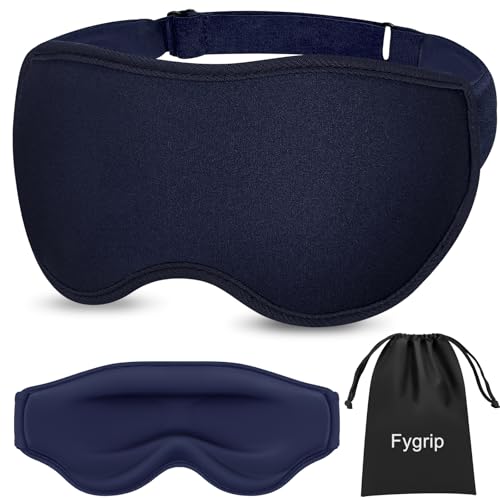Fygrip 3D Eye Mask Sleep Mask for Men & Women, 100%...
