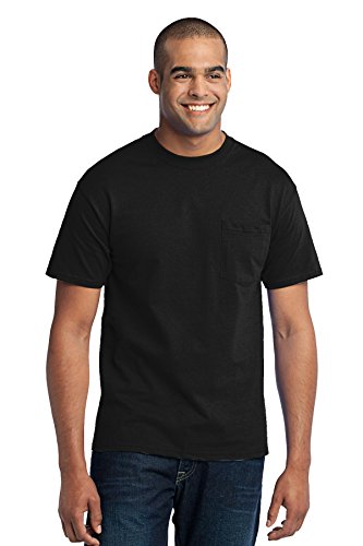 Port & Company - Core Blend Pocket Tee. Pc55p