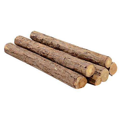 Sobotoo Bâton d'herbe à Chat, Matatabi Dental traite Le Bois Naturel à mâcher Jouet Chat Dents Nettoyage meulage bâtonnets bâtons pour Chat Chaton Kitty Jouer et Se détendre -50 PCS Cover