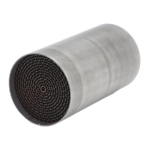 Aramox Katalizator Uniwersalny do Motocykla, Przedni Środkowy Tłumik Wydechowy, Stal Nierdzewna, Rura Łącząca, 53x100mm