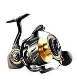 Rooblinos SW Long Shot Jigging Spinning Reel, Saltwater Big Fishing 6000/8000 Surf Reel,10+1 BB, 66LB Max Drag, Ultra Light, Inshore Offshore Surf Reel (8000)