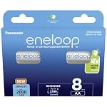 eneloop – eneloop - AAA Akkus Wiederaufladbar (8 Stück) - 2000 mAh NiM