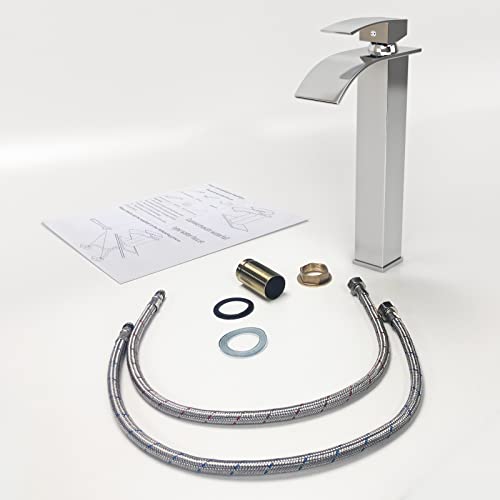 Kadelg Rubinetto Bagno Lavabo Alto,Miscelatore
