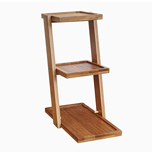 T4U 3 Tier 9 Inch Height Desk Planter Shelf for Plants, Small Succulent