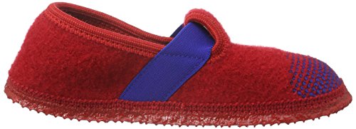 Giesswein Triptis, Ciabatte Bambina, Rosso (Rot