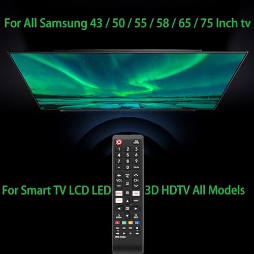 Image of Universal Remote Control for All Samsung TV Remote Compatible All Samsung LCD LED HDTV 3D Smart TVs Models
