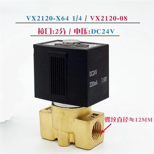 Électrovanne VX2120 normalement fermée 220V étanche pour circuit d'eau