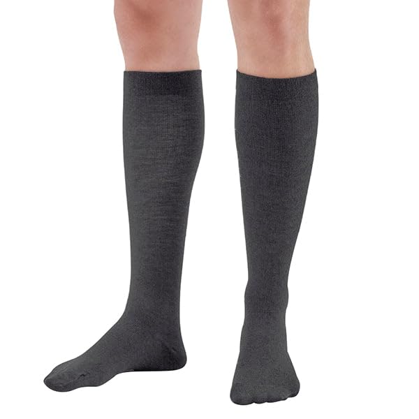 Ames Walker AW Style 162 Men's Wool Dress 20-30 mmHg Firm - Compression Socks | Mubboo