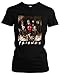 Friends Horror Damen Girlie T-Shirt | Horror Halloween Nightmare Freddy Michael Myers Jason Clown (XL)