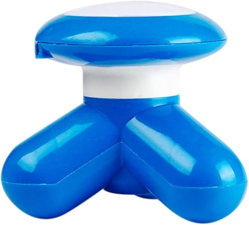 iNoDoZ Masajeador corporal eléctrico con mini USB, color azul, instrumento de mano, removedor de arrugas para cara (aleatorio, talla única)