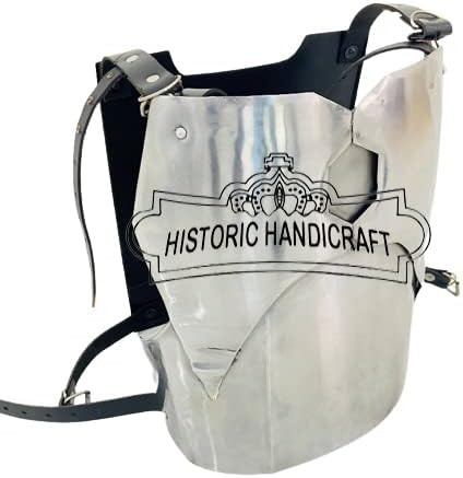 Chaqueta medieval de acero calibre 18 Mandalorian para el pecho, chaqueta de coraza mandaloriana para cosplay, chaqueta de coraza mandaloriana lista