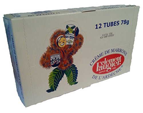FAUGIER Crème de Marrons de l'Ardèche Tube 12 x 78 g 0.94 kg