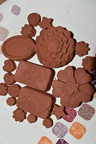 Red Clay Shapes 200 Grams
