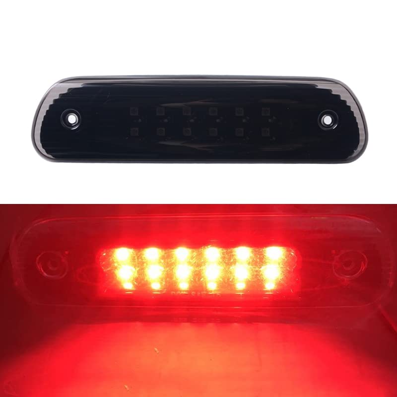 SOYAVISION LED Third Brake Light For Jeep Grand Cherokee 1999-2004 - Smoke Housing Replacement