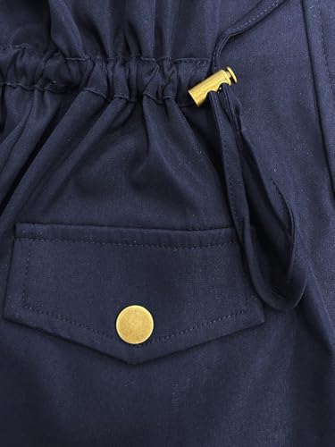 Chic and Cozy: Women's Navy Blue Fall/Winter Jacket – A Must-Have for Your Wardrobe! - Image 7