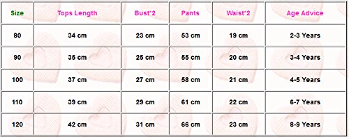 Baby Girls Zebra-Stripe White T-Shirt+Pants Two-Pieces Outfits Set 2-9Y (4-5 Years, Black&White) #TOP5